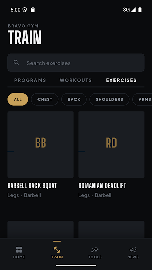 Bravo Gym: Workout & Fitness Screenshot 2