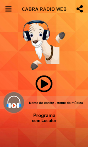 CABRA RÁDIO WEB Screenshot 1