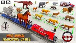 Wild Animal Truck Transporter Screenshot 0