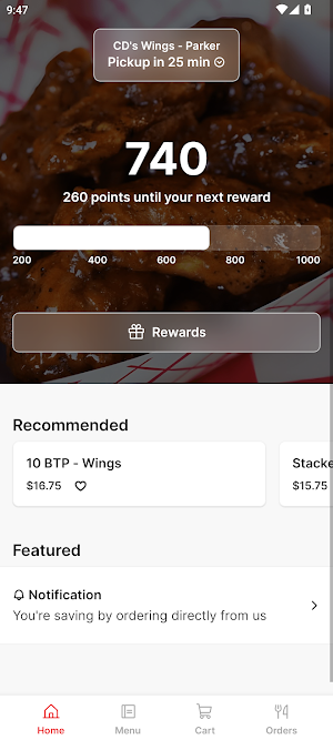 CD's Wings - Parker Screenshot 0