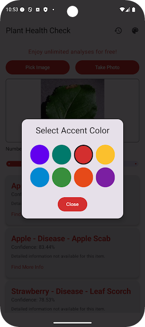 Plant Health Check Screenshot 3
