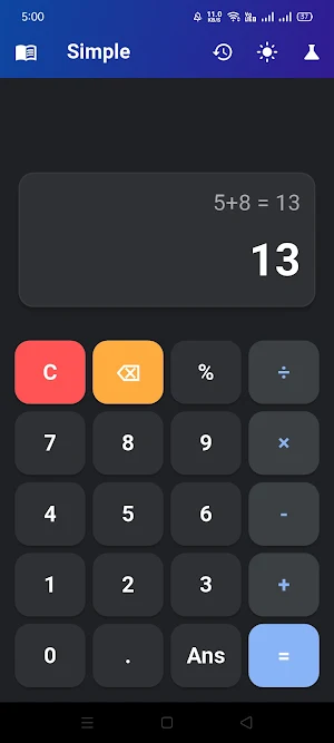 Calculator : Basic,Scientific Screenshot 2