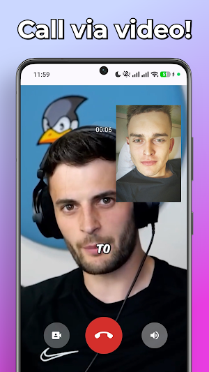 SB737 Fake Video Call & Chat Screenshot 1