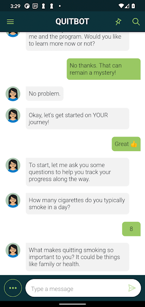 QuitBot Screenshot 0