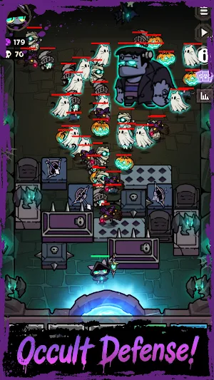 Nekomancer: Tower Defense Screenshot 1