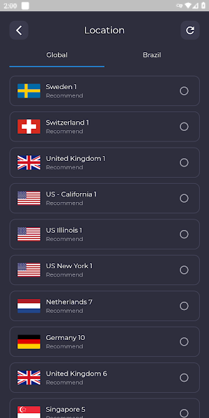 Brazil VPN - Secure VPN Proxy Screenshot 3