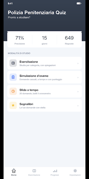 Polizia Penitenziaria Quiz Screenshot 0