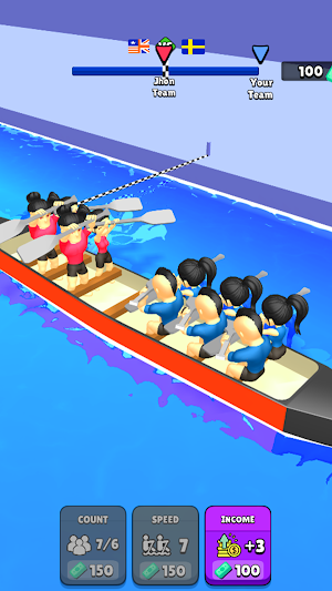 Boat Tug Of War Screenshot 1