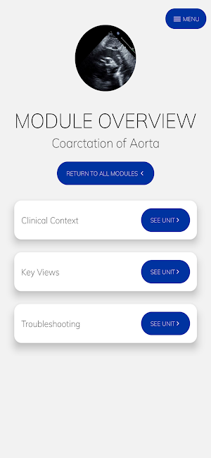UK Congenital Echo Guide Screenshot 2