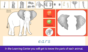 Parts of Animals (Vertebrates) Screenshot 1