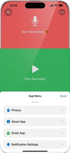 Reverse Audio Screenshot 1