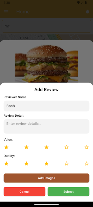 Burger Finder Screenshot 2