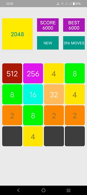 2048 Screenshot 3