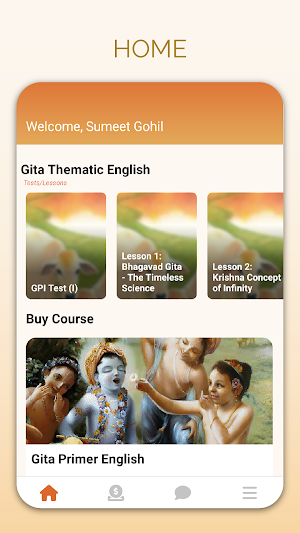 Learn Gita Live Gita Screenshot 0