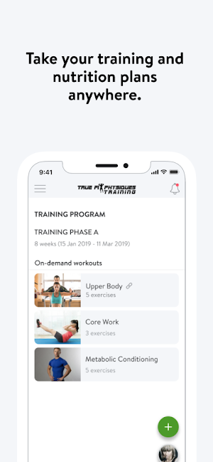 TFP Training Screenshot 2