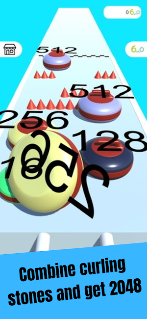 Curling 2048 Screenshot 0