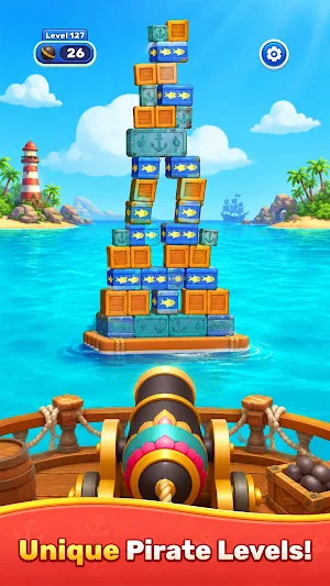 Pirate Cannon Blast Screenshot 2