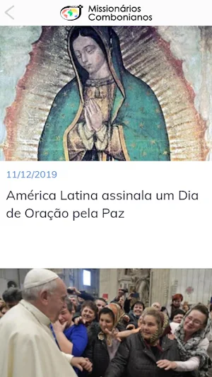 Missionários Combonianos - Portugal Screenshot 2