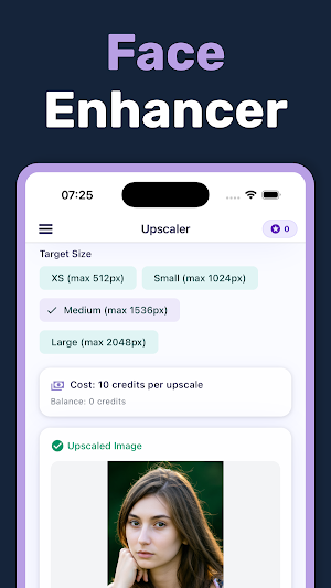 Enhancr: Enhance upscale image Screenshot 3
