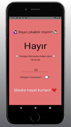 Dışarı çıkabilir miyim? - Sokağa çıkma yasağı Screenshot 2