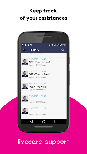 Livecare Support Mobile Screenshot 3