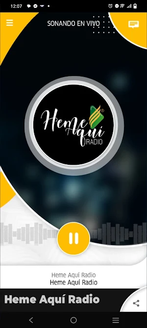 Heme Aqui Radio Screenshot 1