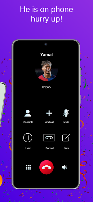 Lamine Yamal Fake Video Call Screenshot 3