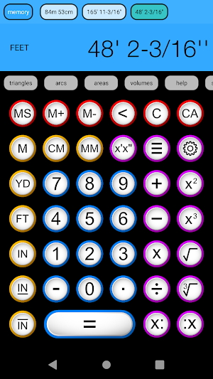 Construction Calculator Free Screenshot 0
