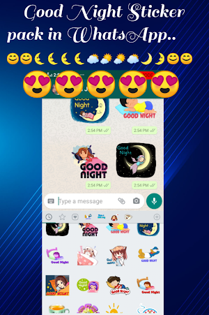 Good Night Sticker ForWhatsapp Screenshot 2