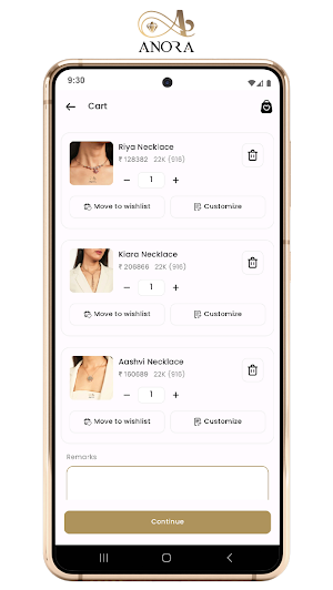 Anora jewellery Screenshot 3