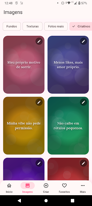 Frases para Fotos Screenshot 2
