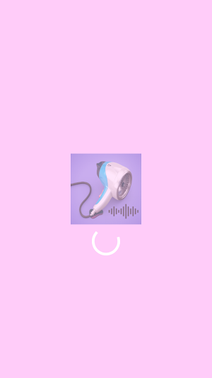 White Noise Hair Dryer Sounds Screenshot 0