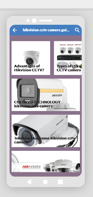 hikvision cctv camera hint app Screenshot 0