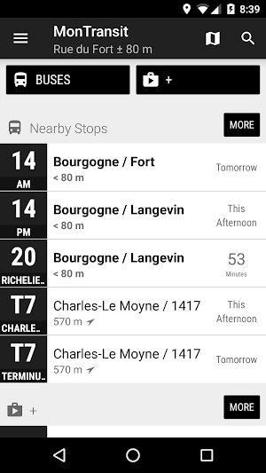 exo Chambly-Richelieu-Carignan Bus - MonTransit Screenshot 0