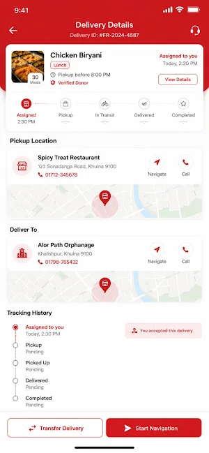 Nasah Food Rescue Screenshot 1