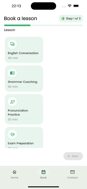LauriAnneMichele Lessons Screenshot 0
