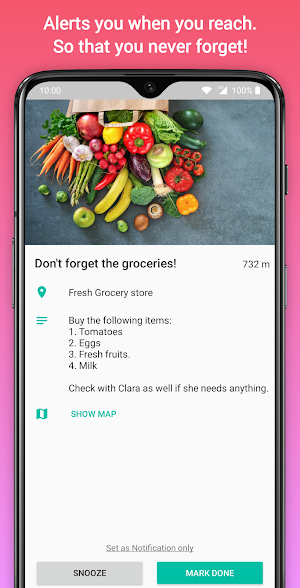 Task Nearby : Location Reminder Screenshot 3