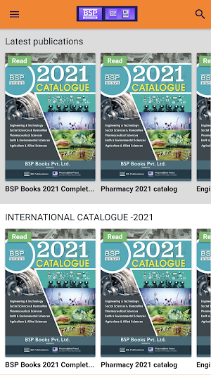 BSP Books-Imprints Pharmamed Press & BSP Screenshot 0
