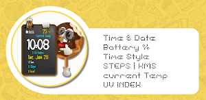 Donut Chef Animated Watch Face Screenshot 1