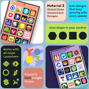 Material You Adaptive IconPack Screenshot 0