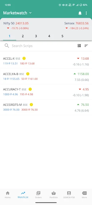 PSB Direct - Share Trading App Screenshot 1