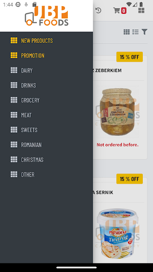 JBP Foods Screenshot 1