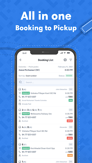 BusSeat.lk - Operator Screenshot 2