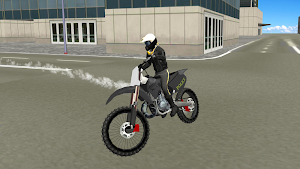 Police Motorbike City Driving Screenshot 0