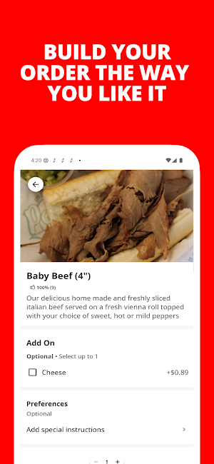 Pop's Italian Beef & Sausage Screenshot 1
