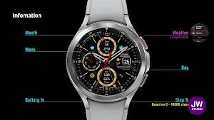 JW063 jwstudio watchface Screenshot 1