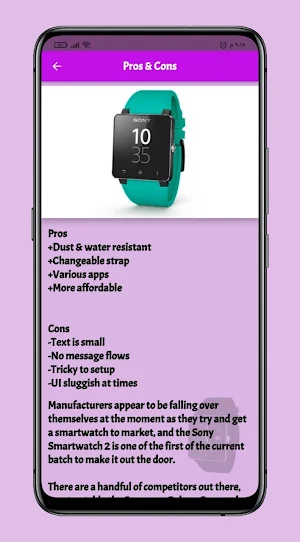 sony smart watch 2 sw2 guide Screenshot 3