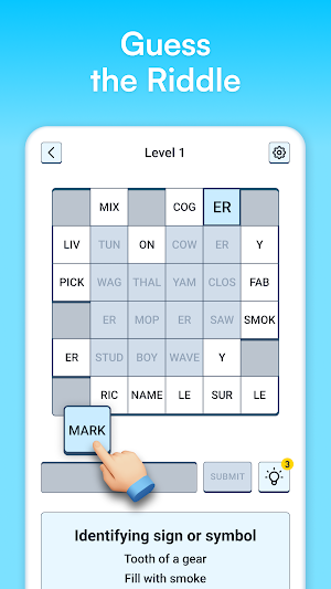 Syllatiles - Word Puzzle Game Screenshot 1