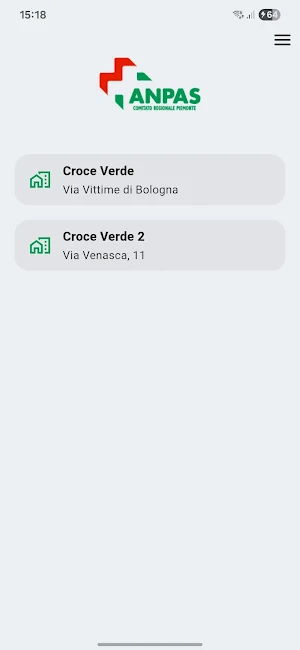 ANPAS Piemonte - Gestionale Screenshot 2
