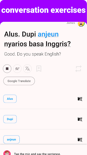 Sundanese - Listening Speaking Screenshot 3
